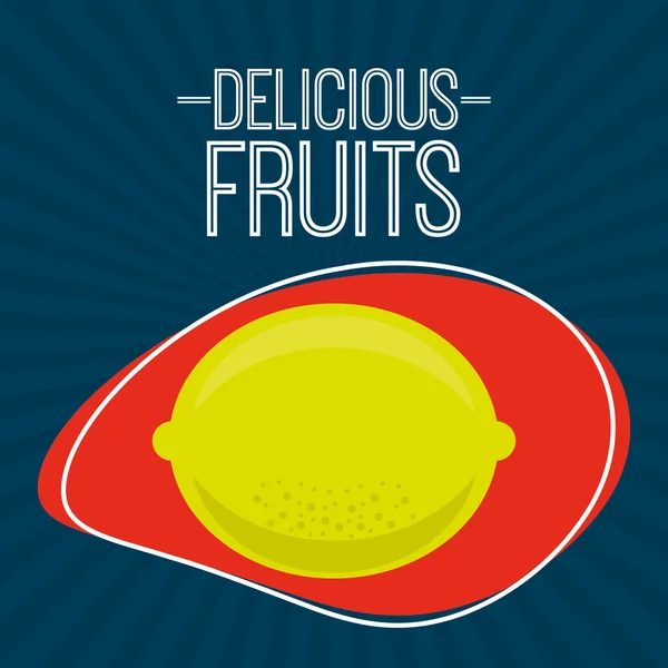 Conception de fruits doux — Image vectorielle