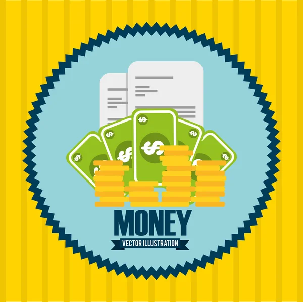 お金の概念設計 — ストックベクタ