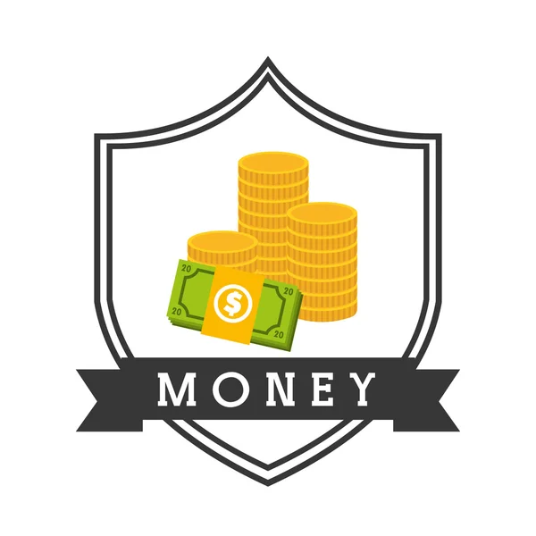 Concepto de dinero — Archivo Imágenes Vectoriales