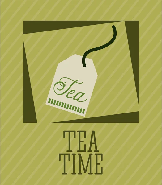 おいしい紅茶 — ストックベクタ
