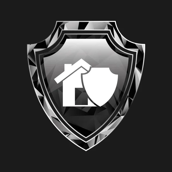 Security shield — Stock Vector