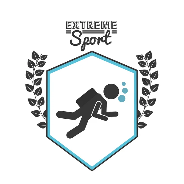 Sport etiketten — Stockvector