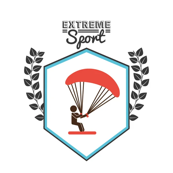 Extreme sport — Stock Vector