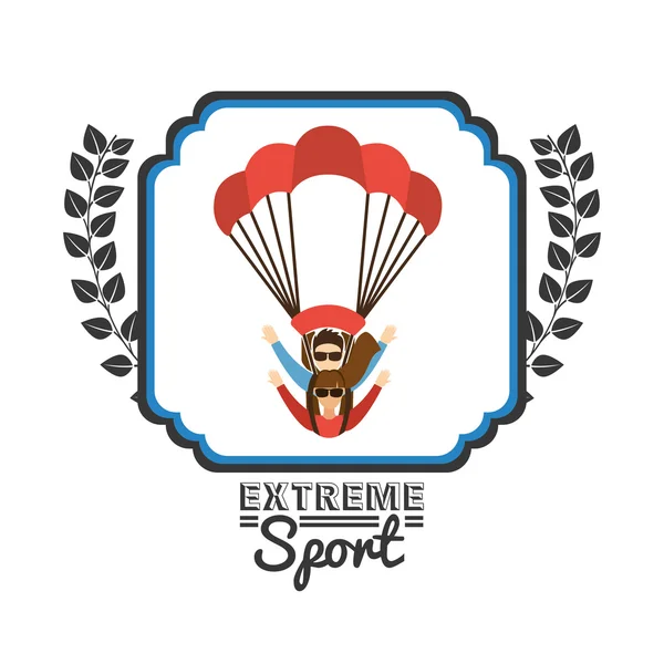 Extreme sport — Stock Vector