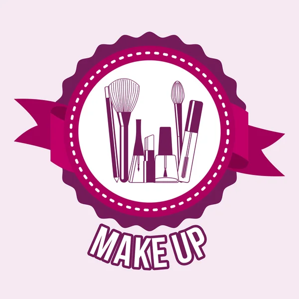 Make-up — Stockvektor