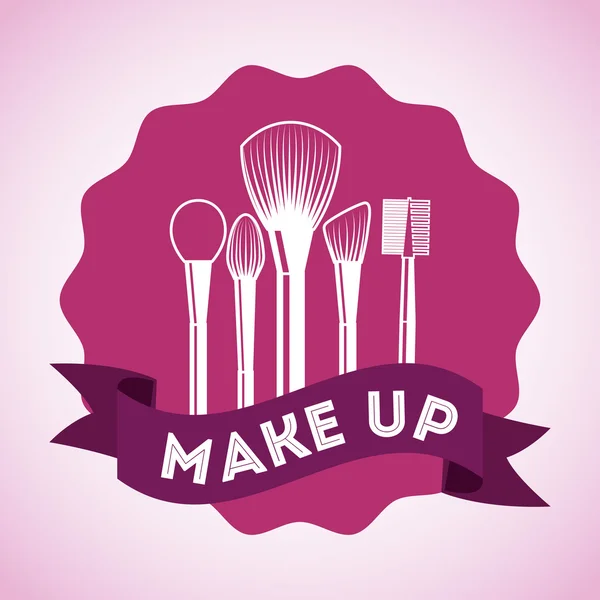 Make-up — Stockvector