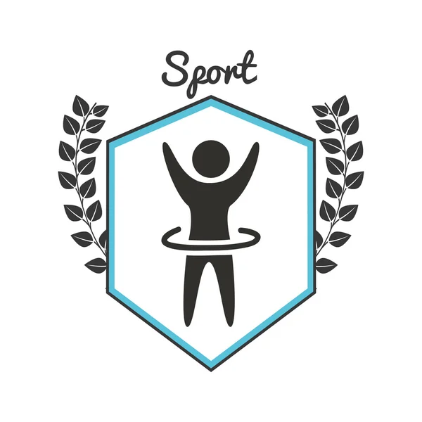 Icono del deporte — Vector de stock