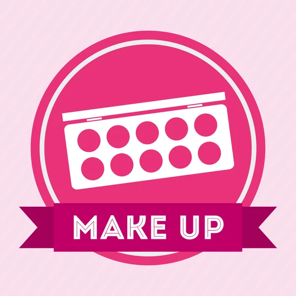 Make-up — Stockvector
