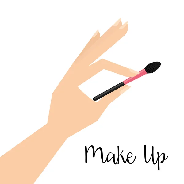 Make-up — Stockvektor