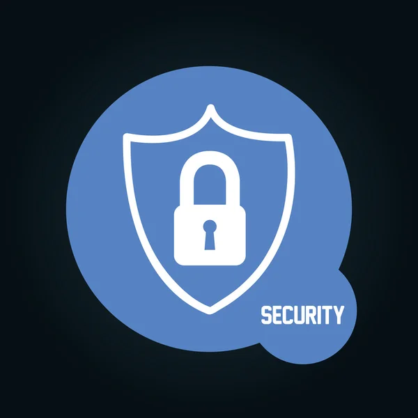 Security icon — Stock Vector