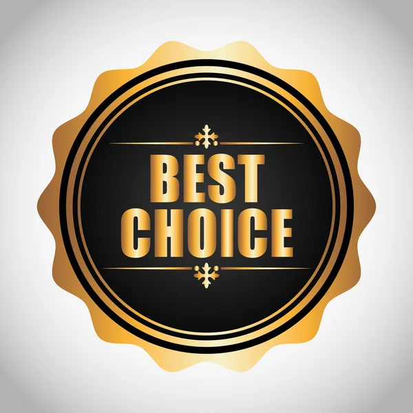 Best choice — Stock Vector