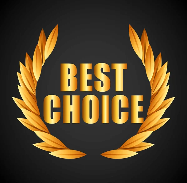 Best choice — Stock Vector