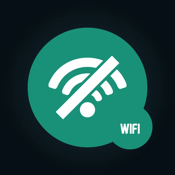 Wi-Fi bağlantısı — Stok Vektör