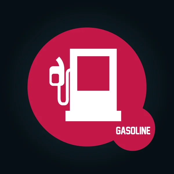 Gasoline icon — Stock Vector