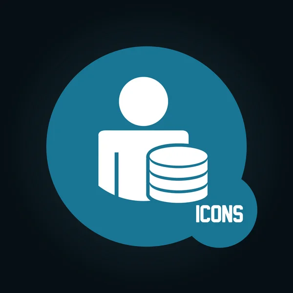 Benutzer-Icon — Stockvektor