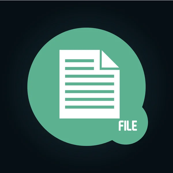 Ref-file — стоковый вектор
