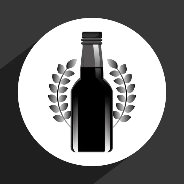 Ice beer design — Stock Vector