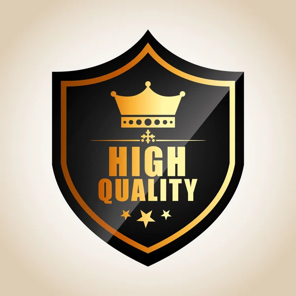 High quality design — Stock Vector