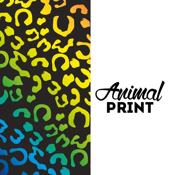 Stampa animalier — Vettoriale Stock