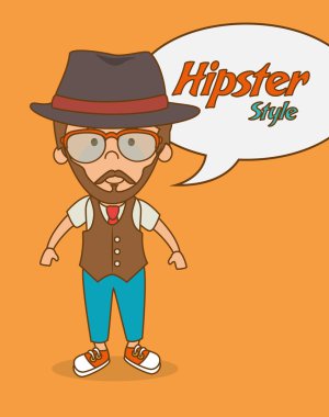 hipster yaşam tarzı tasarım.