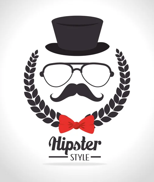 Hipster lifestyle design. — Stock Vector
