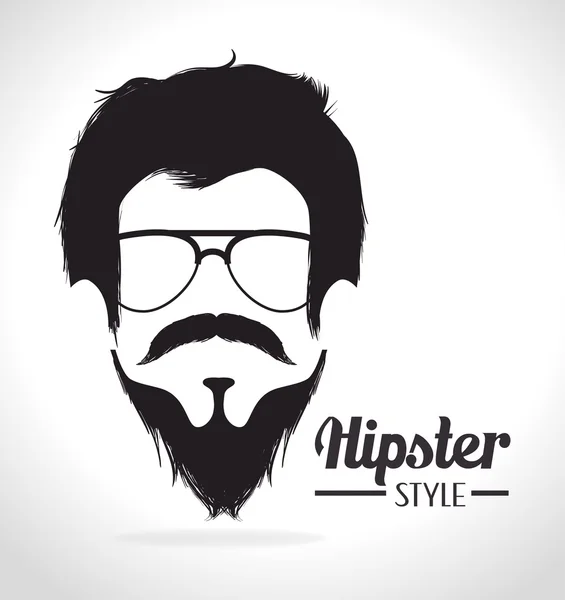 Hipster diseño de estilo de vida . — Vector de stock