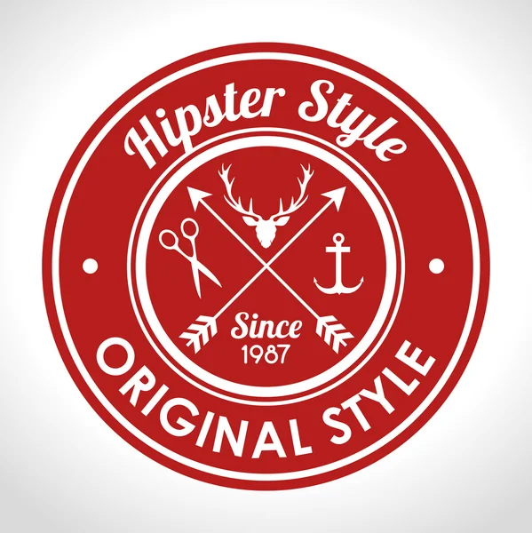 Hipster-Lifestyle-Design. — Stockvektor