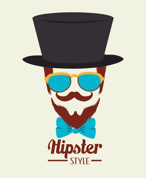 Hipster lifestyle design. — Stock Vector