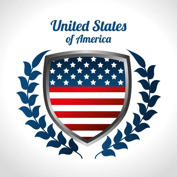 Diseño de usa . — Vector de stock