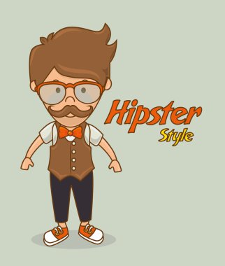 hipster yaşam tarzı tasarım.