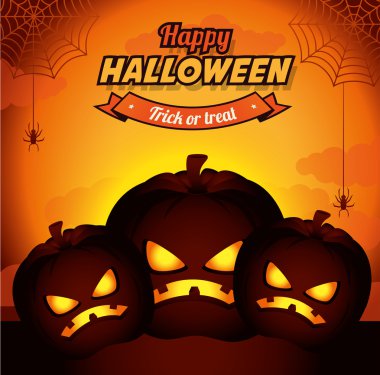 Cadılar Bayramı tasarım.