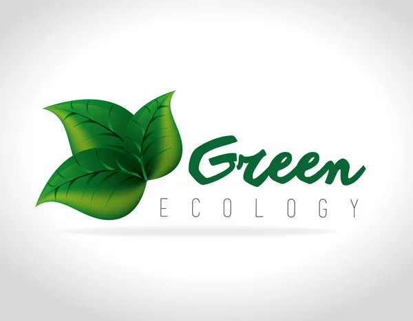 Go Green Design. — Stockvektor