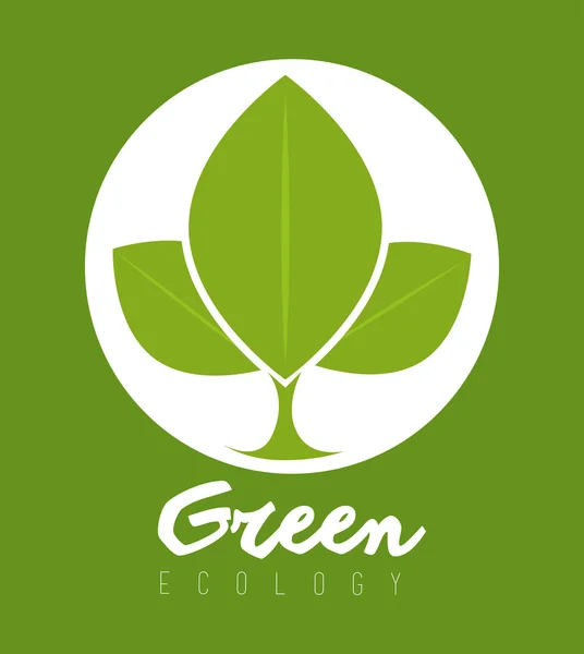 Go green design. — Stock Vector