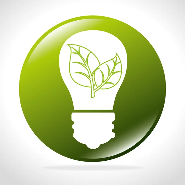 Conception d'énergie verte . — Image vectorielle