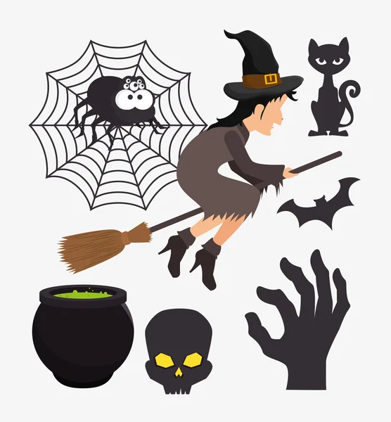 Halloween-Design. — Stockvektor