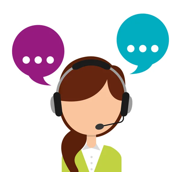 Customer service — Stock Vector