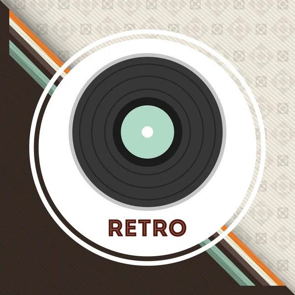 Fiesta retro — Archivo Imágenes Vectoriales