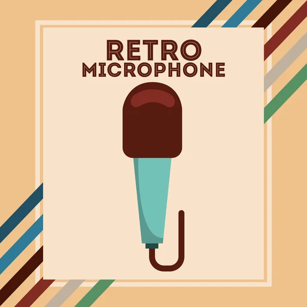 Retro-Stil — Stockvektor