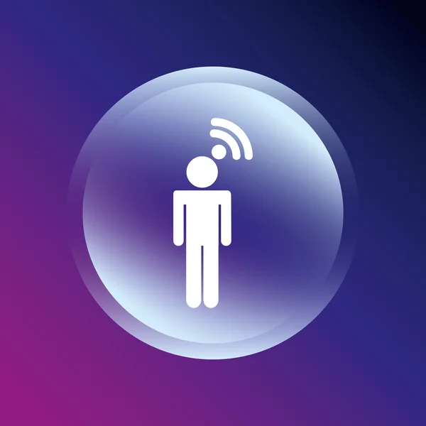 Connessione Wifi — Vettoriale Stock