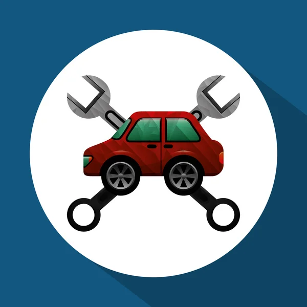 Icono del coche — Vector de stock