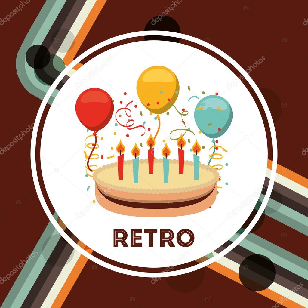 Retro party Stock Vector by ©yupiramos 82941484