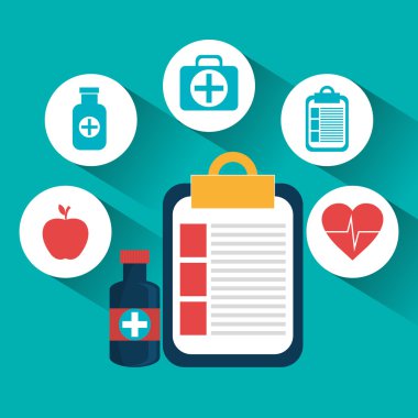 sağlıklı yaşam tarzı tasarımı.