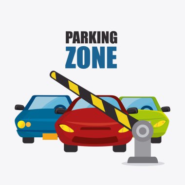 Park bölgesi grafik tasarım