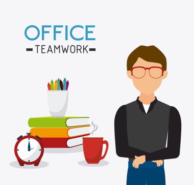 İş ofis ve insan 