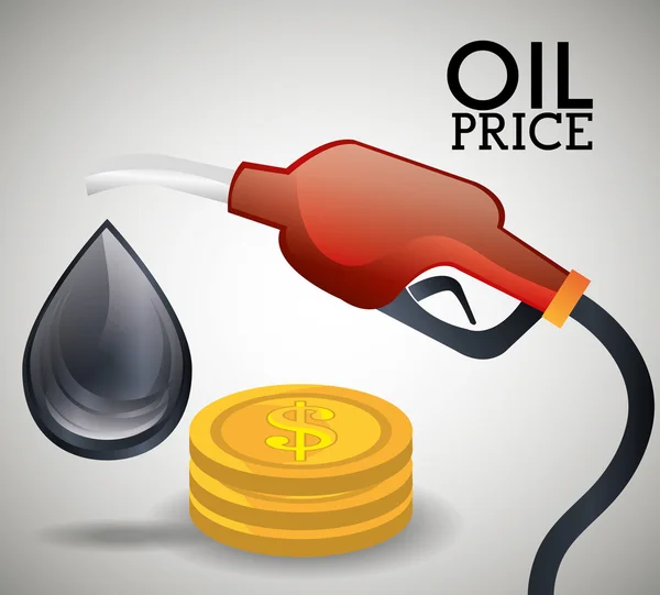 Projeto da indústria petrolífera . —  Vetores de Stock