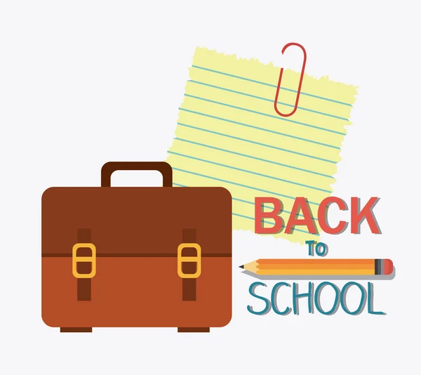 Back to school season. — Stock Vector