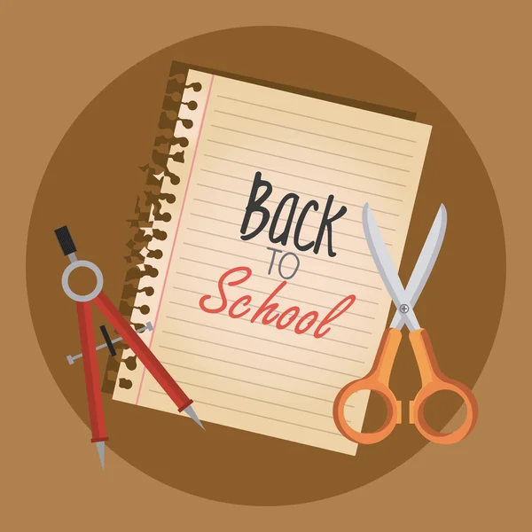 Back to school season. — Stock Vector