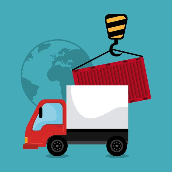 Delivery and logistics — Stock Vector