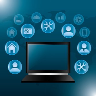 Teknoloji dijital tasarım.