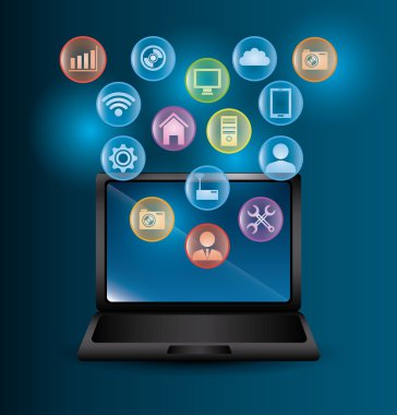 Teknoloji dijital tasarım.